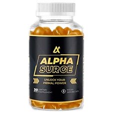Alpha Surge supplement bottle