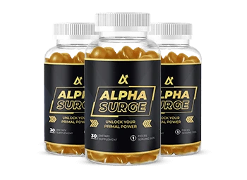 Alpha Surge supplement bottle